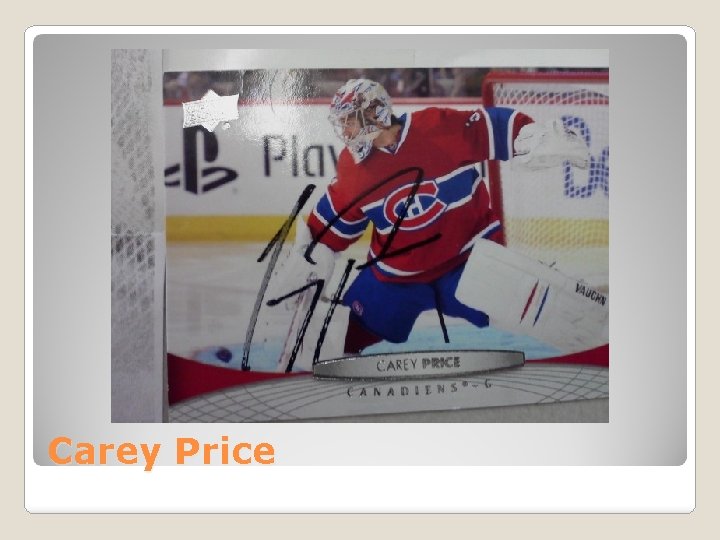 Carey Price 