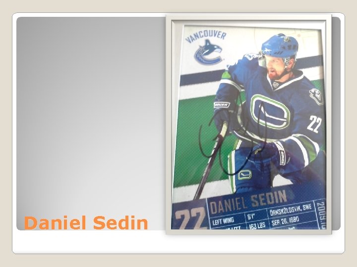 Daniel Sedin 