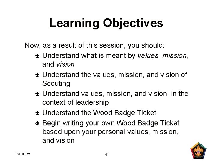Learning Objectives Now, as a result of this session, you should: Understand what is Learning Objectives Now, as a result of this session, you should: Understand what is