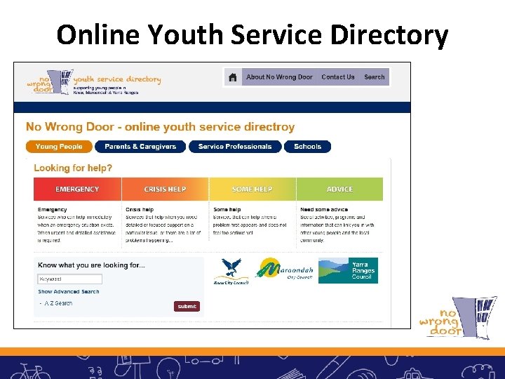Online Youth Service Directory 