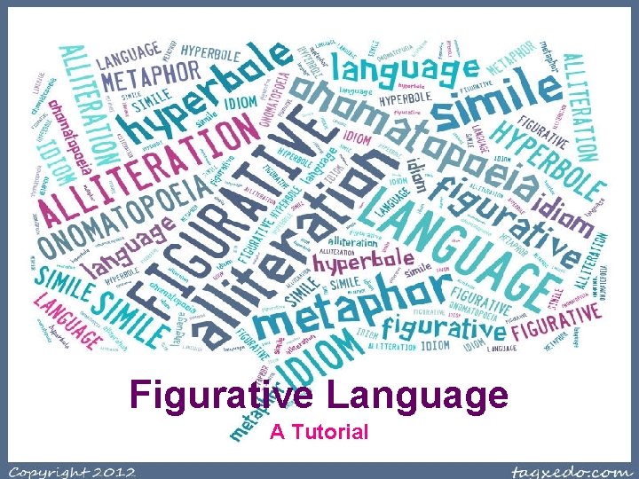 Figurative Language A Tutorial 