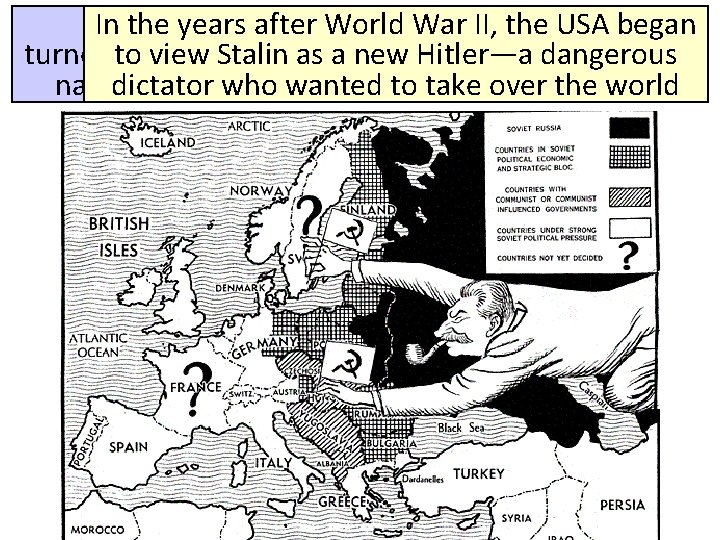 As Inathe result, years. Eastern after World European War nations II, the USA began