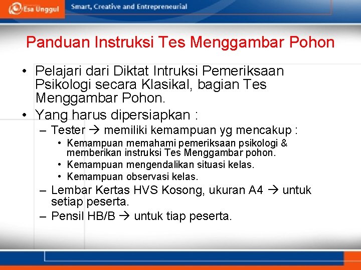 Panduan Instruksi Tes Menggambar Pohon • Pelajari dari Diktat Intruksi Pemeriksaan Psikologi secara Klasikal,