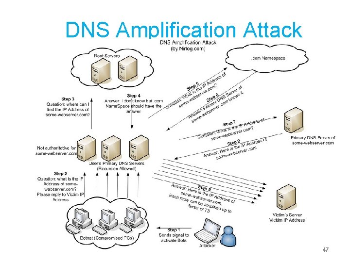 DNS Amplification Attack 47 