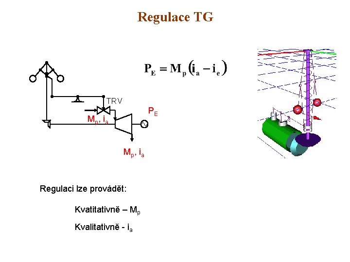 Regulace TG TRV PE Mp , i a Regulaci lze provádět: Kvatitativně – Mp