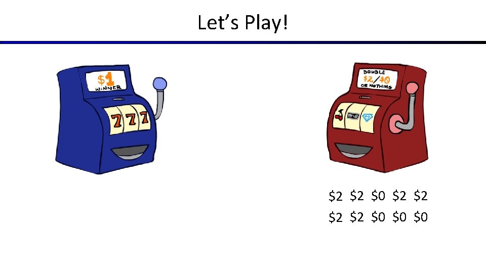 Let’s Play! $2 $2 $0 $0 $0 