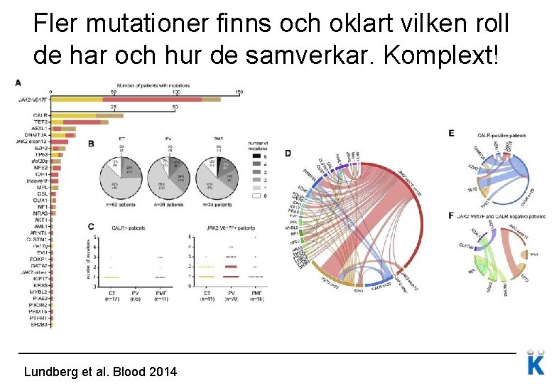 Fler mutationer finns och oklart vilken roll de har och hur de samverkar. Komplext!