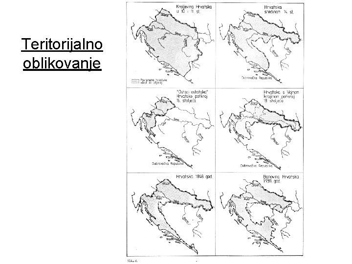 Teritorijalno oblikovanje Teritorijalno oblikovanje