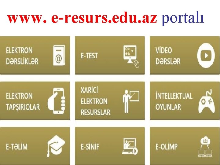 www. e-resurs. edu. az portalı www. e-resurs. edu. az portalı