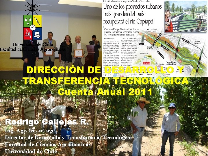 DIRECCIN DE DESARROLLO Y TRANSFERENCIA TECNOLGICA Cuenta Anual
