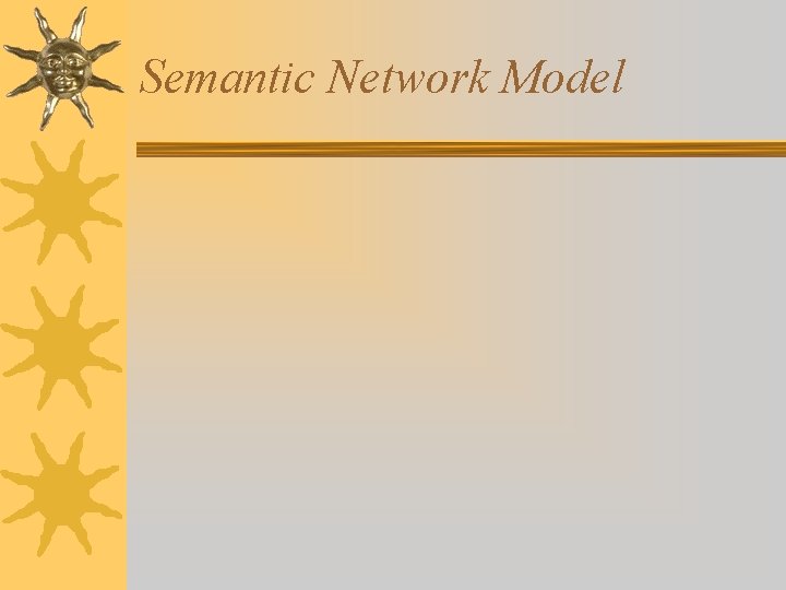 Semantic Network Model Semantic Network Model