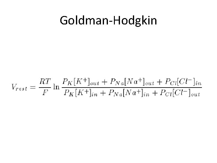 Goldman-Hodgkin 