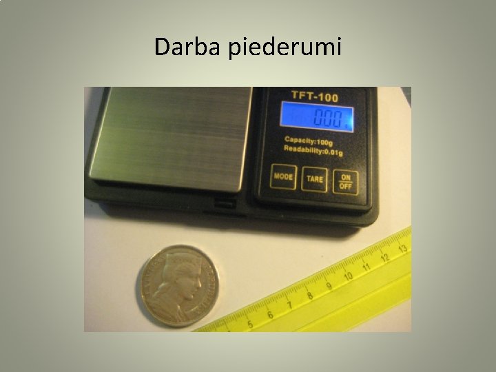 Darba piederumi 