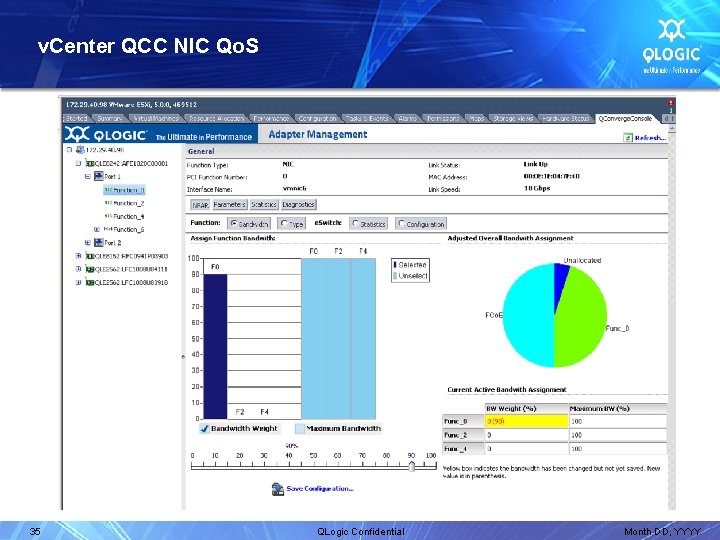 v. Center QCC NIC Qo. S 35 QLogic Confidential Month DD, YYYY 