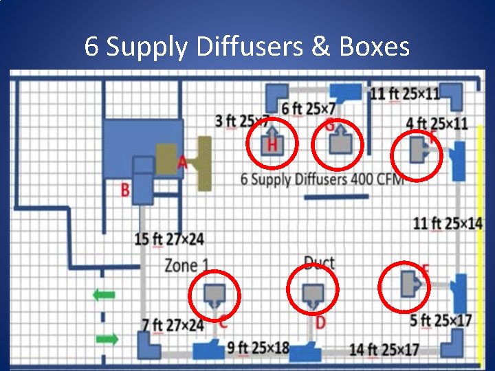 6 Supply Diffusers & Boxes 
