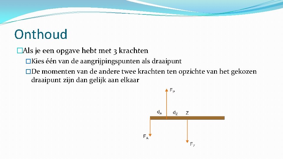 Krachten in evenwicht Hoofdstuk 8 Natuurkunde Overal havo