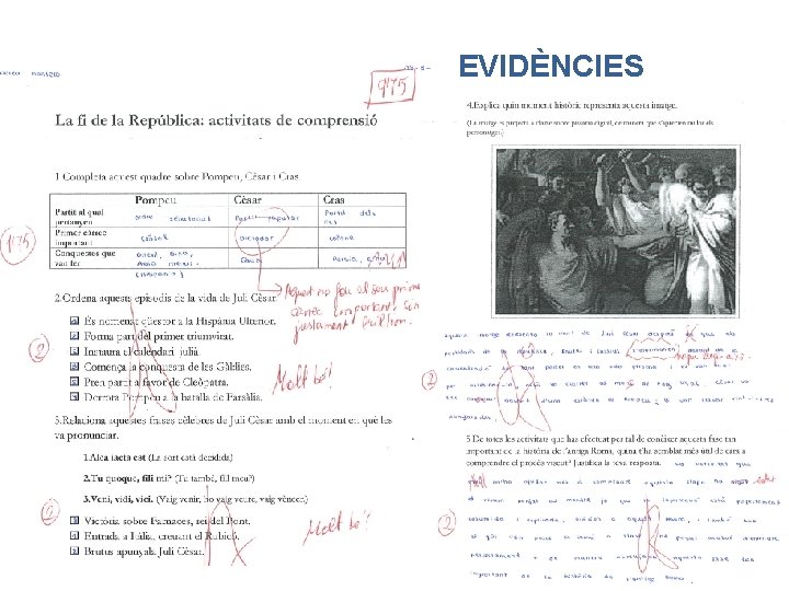 EVIDÈNCIES 