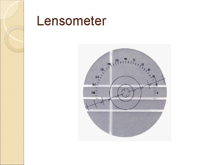 Lensometer 