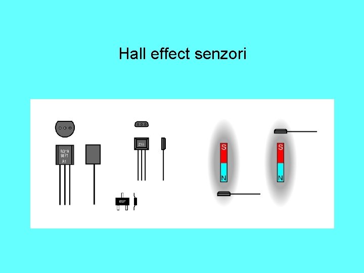 Hall effect senzori 