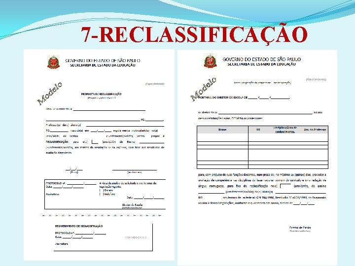 7 -RECLASSIFICAÇÃO 