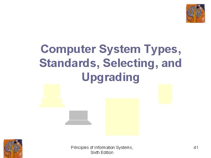 Computer System Types, Standards, Selecting, and Upgrading Principles of Information Systems, Sixth Edition 41