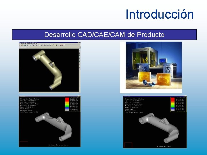 Introducción Desarrollo CAD/CAE/CAM de Producto Introducción Desarrollo CAD/CAE/CAM de Producto