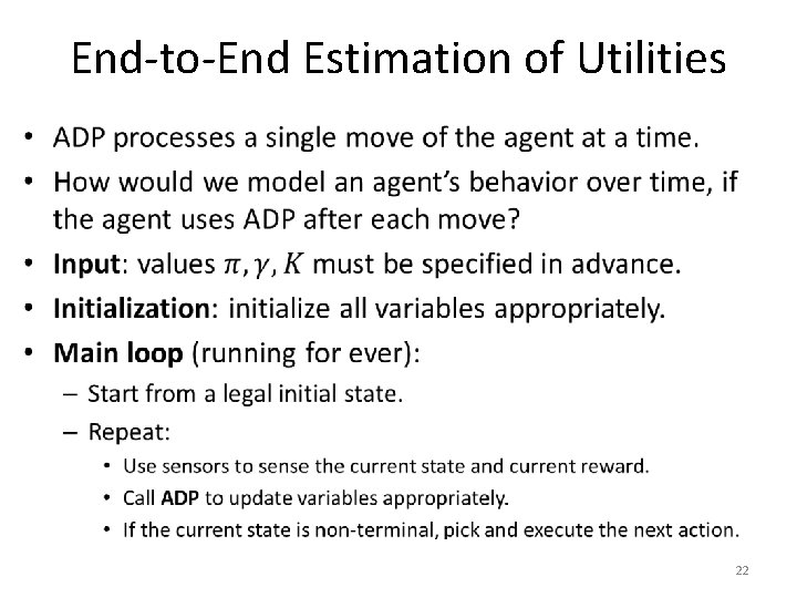 End-to-End Estimation of Utilities • 22 