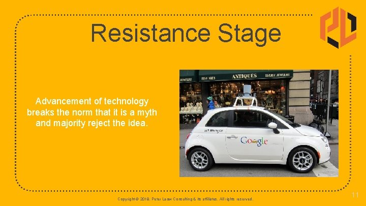 Resistance Stage Advancement of technology breaks the norm that it is a myth and