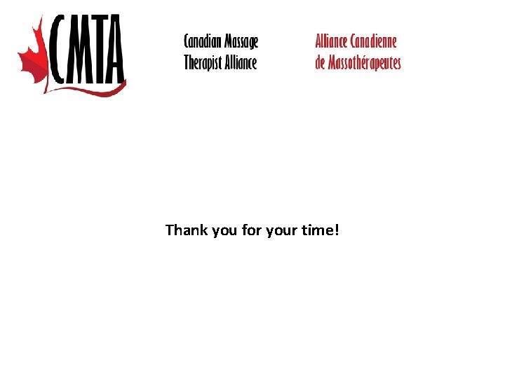 Thank you for your time! 