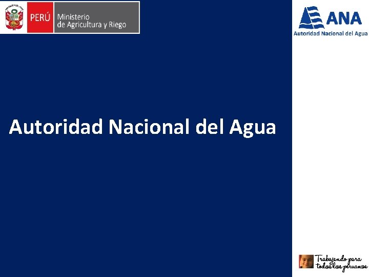 Autoridad Nacional del Agua 