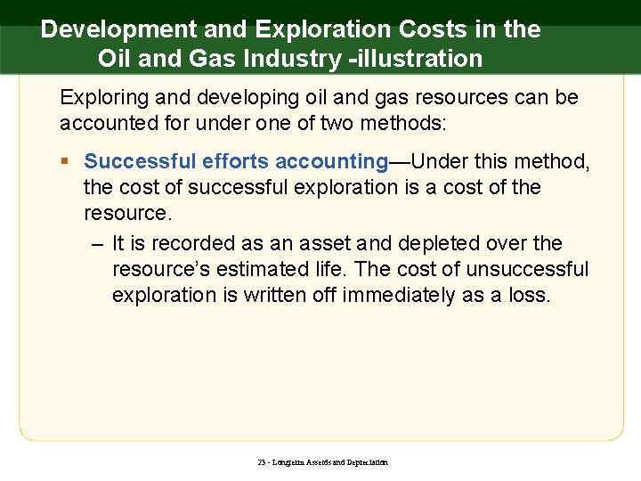Development and Exploration Costs in the Oil and Gas Industry -illustration Exploring and developing