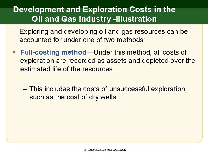 Development and Exploration Costs in the Oil and Gas Industry -illustration Exploring and developing