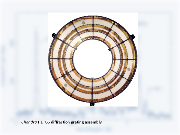 Chandra HETGS diffraction grating assembly Chandra HETGS diffraction grating assembly