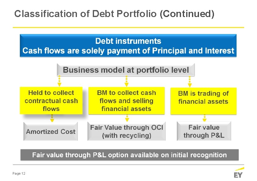 Classification of Debt Portfolio (Continued) Page 12 