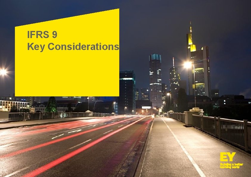 IFRS 9 Key Considerations 
