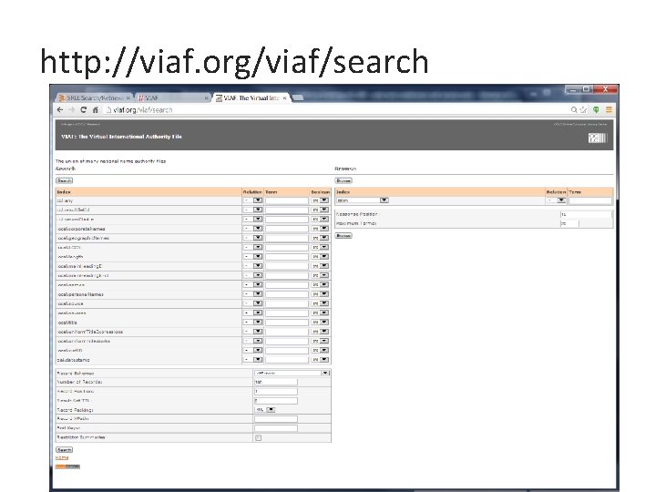 http: //viaf. org/viaf/search 