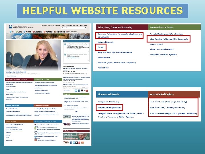 HELPFUL WEBSITE RESOURCES 