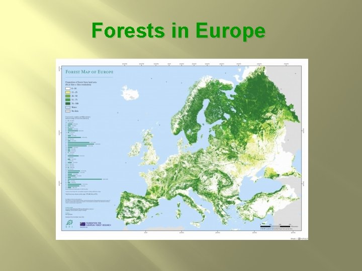 Forests in Europe 