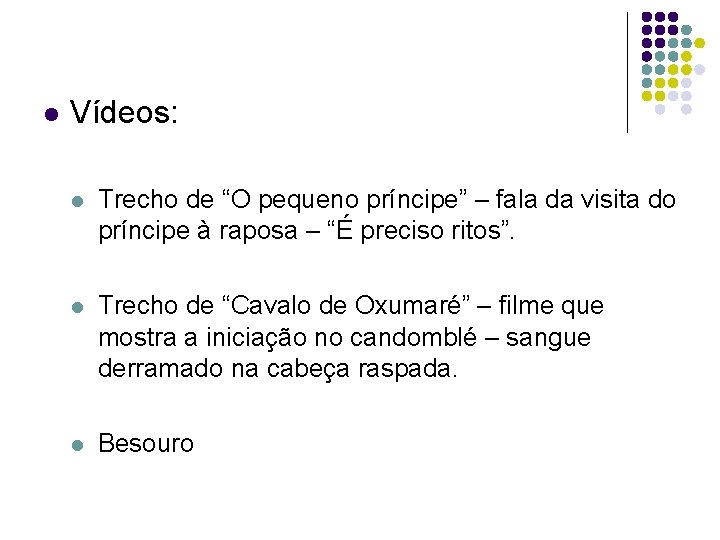 l Vídeos: l Trecho de “O pequeno príncipe” – fala da visita do príncipe