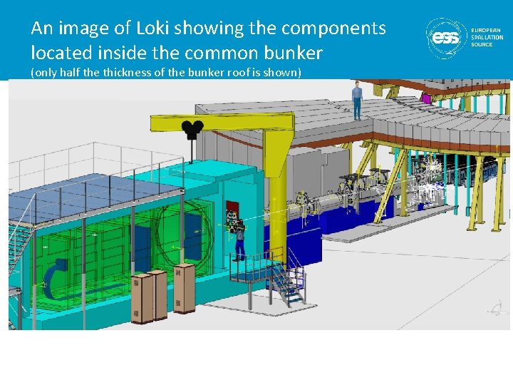 An image of Loki showing the components located inside the common bunker (only half