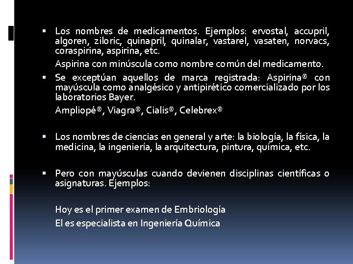 SUGERENCIAS CONCRETAS EN LAS BUENAS PRACTICAS DE ESCRITURA