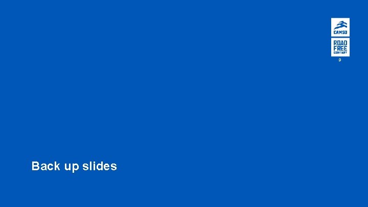 9 Back up slides 