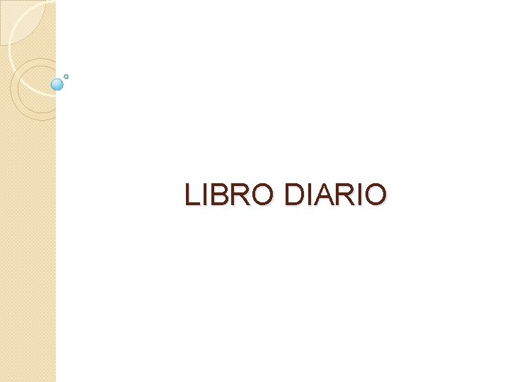 LIBRO DIARIO 