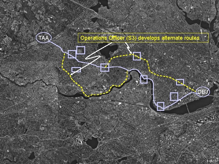 TAA Operations Officer (S 3) develops alternate routes OBJ 12/5/2020 Copyright Nascent Technology Corporation