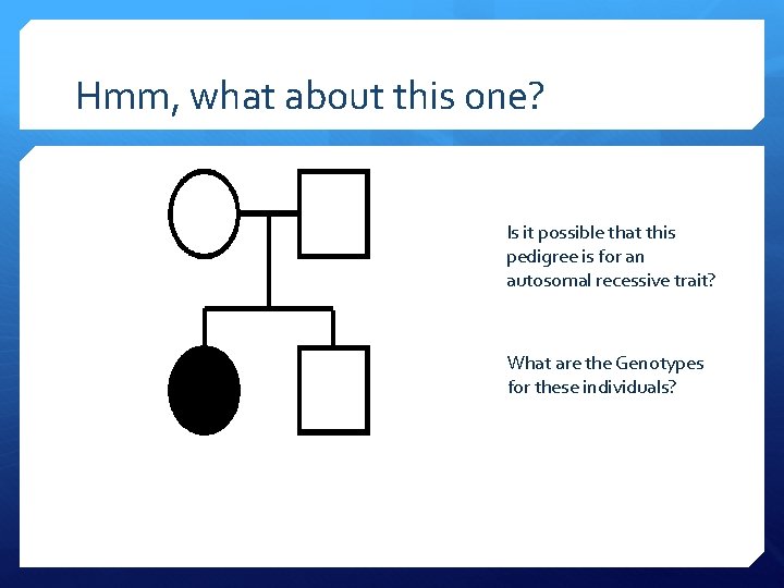 Hmm, what about this one? Is it possible that this pedigree is for an