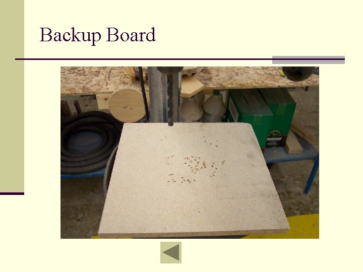 Backup Board 