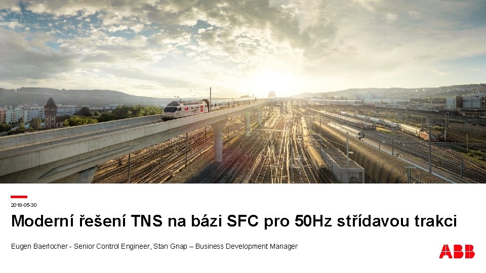 — 2018 -05 -30 Moderní řešení TNS na bázi SFC pro 50 Hz střídavou