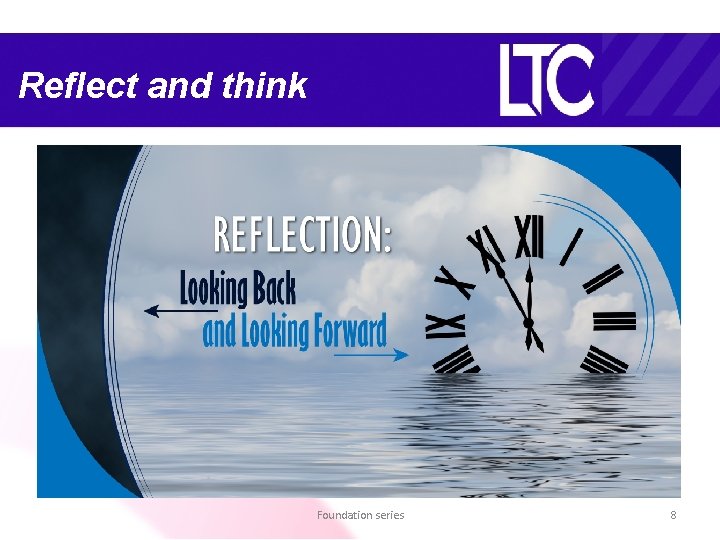 Reflect and think Foundation series 8 