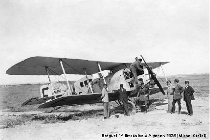 Bréguet 14 limousine à Alger en 1925 (Michel Cretot) 
