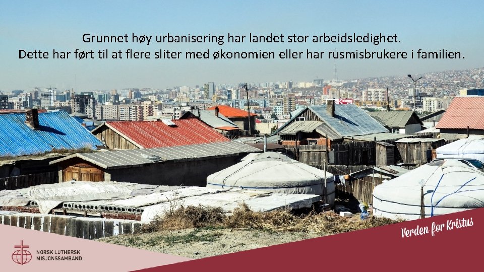 Grunnet høy urbanisering har landet stor arbeidsledighet. Dette har ført til at flere sliter